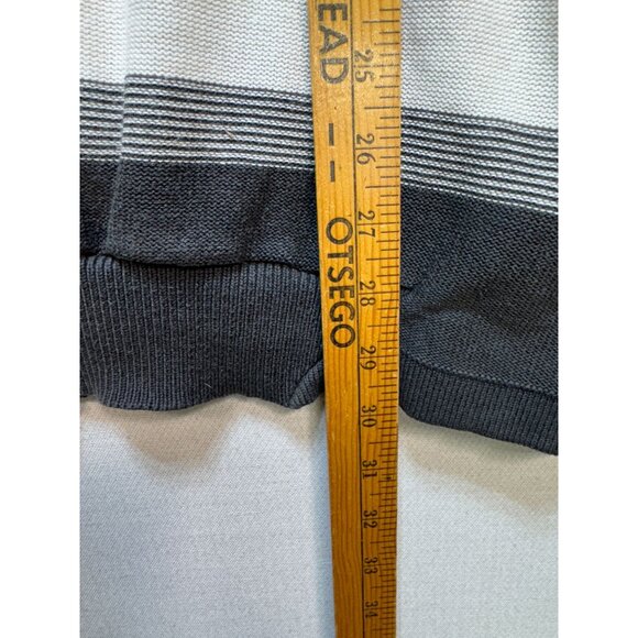 Volcom Mens Corpo Class V Neck Pullover Sweater Long Sleeve Size XL Multi Stripe - Picture 8 of 10